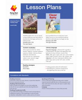 Lesson Plan - HeroRATs / Clever Ratty
