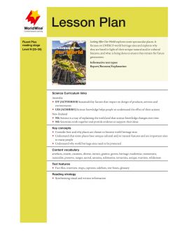 Lesson Plan - Looking After Our World