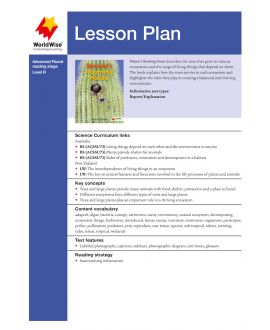 Lesson Plan - Nature's Rooming House