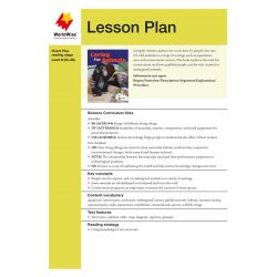 Lesson Plan - Caring for Animals