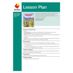 Lesson Plan - Deserts