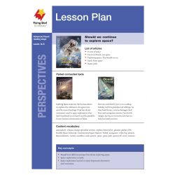 Lesson Plan - Space Exploration: Is It Worth it?
