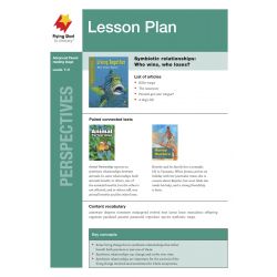 Lesson Plan - Living Together: Which Creature Benefits?