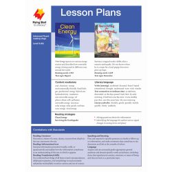 Lesson Plan - Clean Energy / Surviving the Earthquake