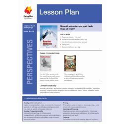 Lesson Plan - Hazardous Adventures: At What Cost?