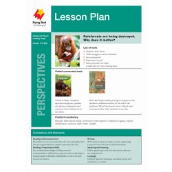 Lesson Plan - Disappearing Rainforests: What Are the Issues?